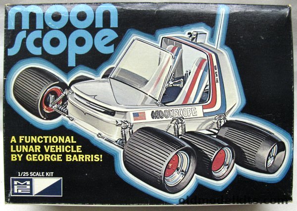 MPC 1/25 Moon Scope Lunar Vehicle by George Barris, 1-0628-225 plastic model kit